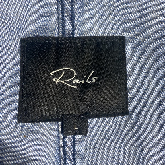 Rails super soft denim-like jacket - Picture 3 of 3